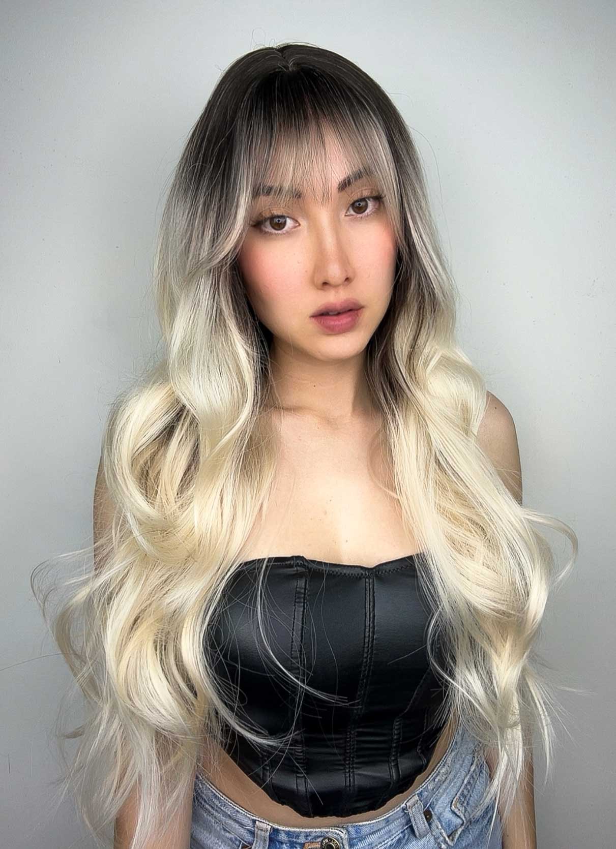 DIANA - 70cm, Rubio Balayage